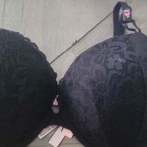 Victoria's Secret Black Lace Bra Intimates